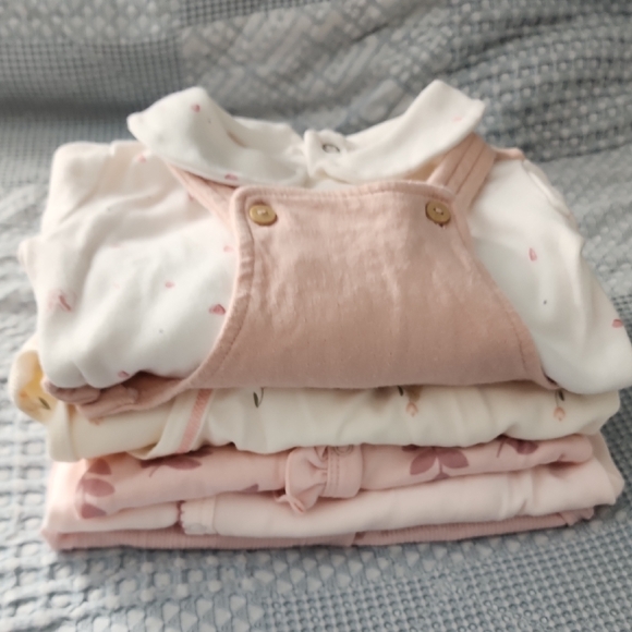 Pink Ruffled Kids Matching Set - Picture 1 of 16